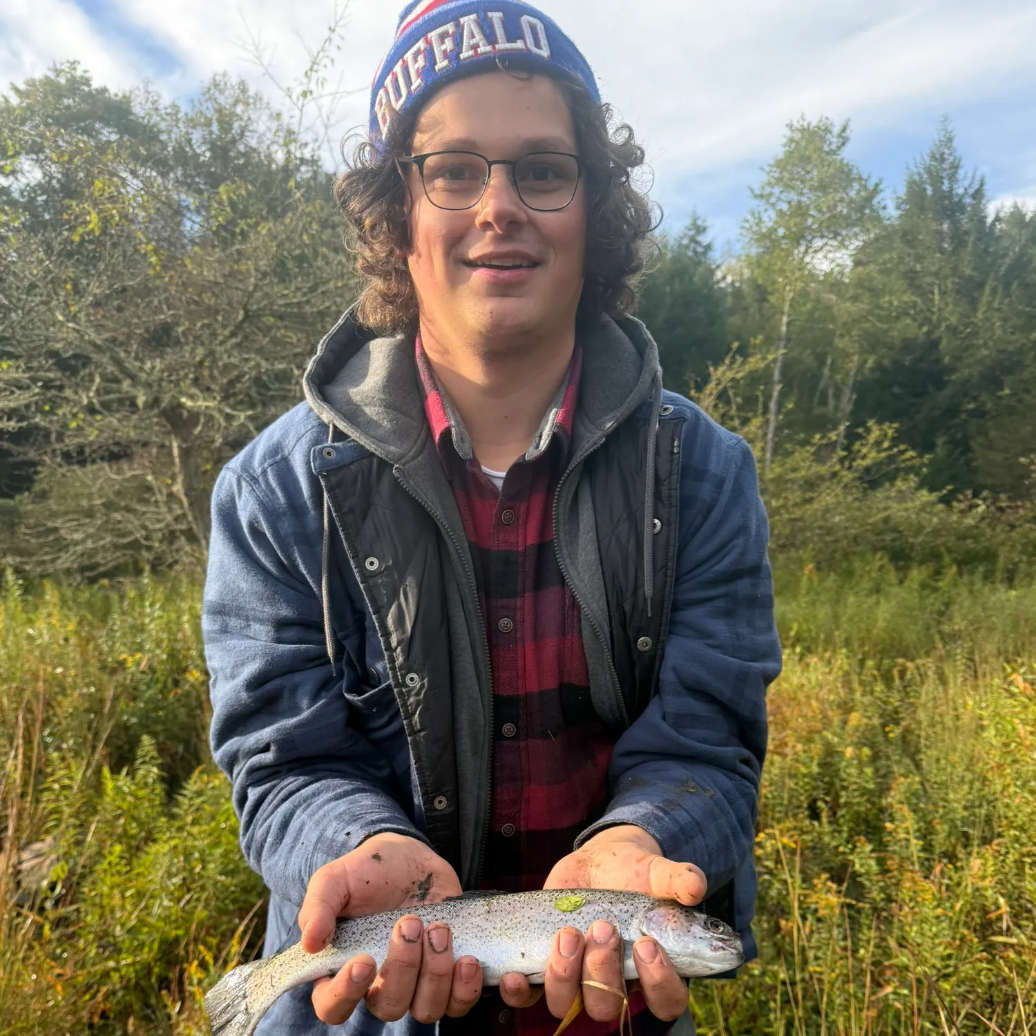 Rainbow trout caught on Fishbrain