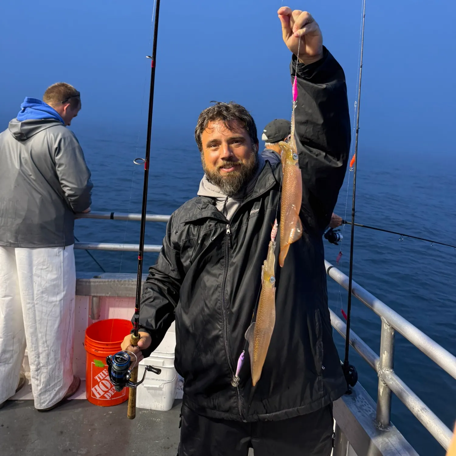 The most recent Longfin inshore squid catches on Fishbrain