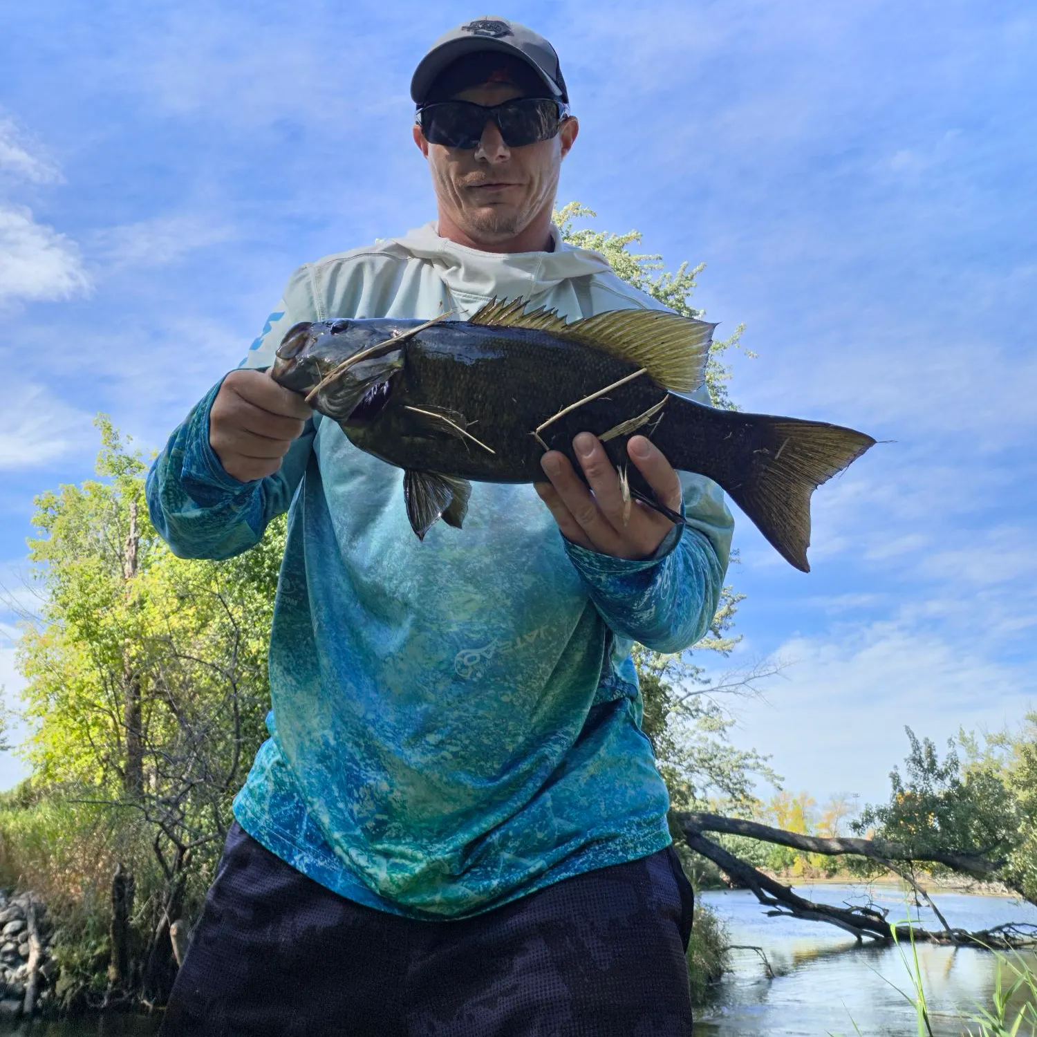 Smallmouth bass caught on Fishbrain