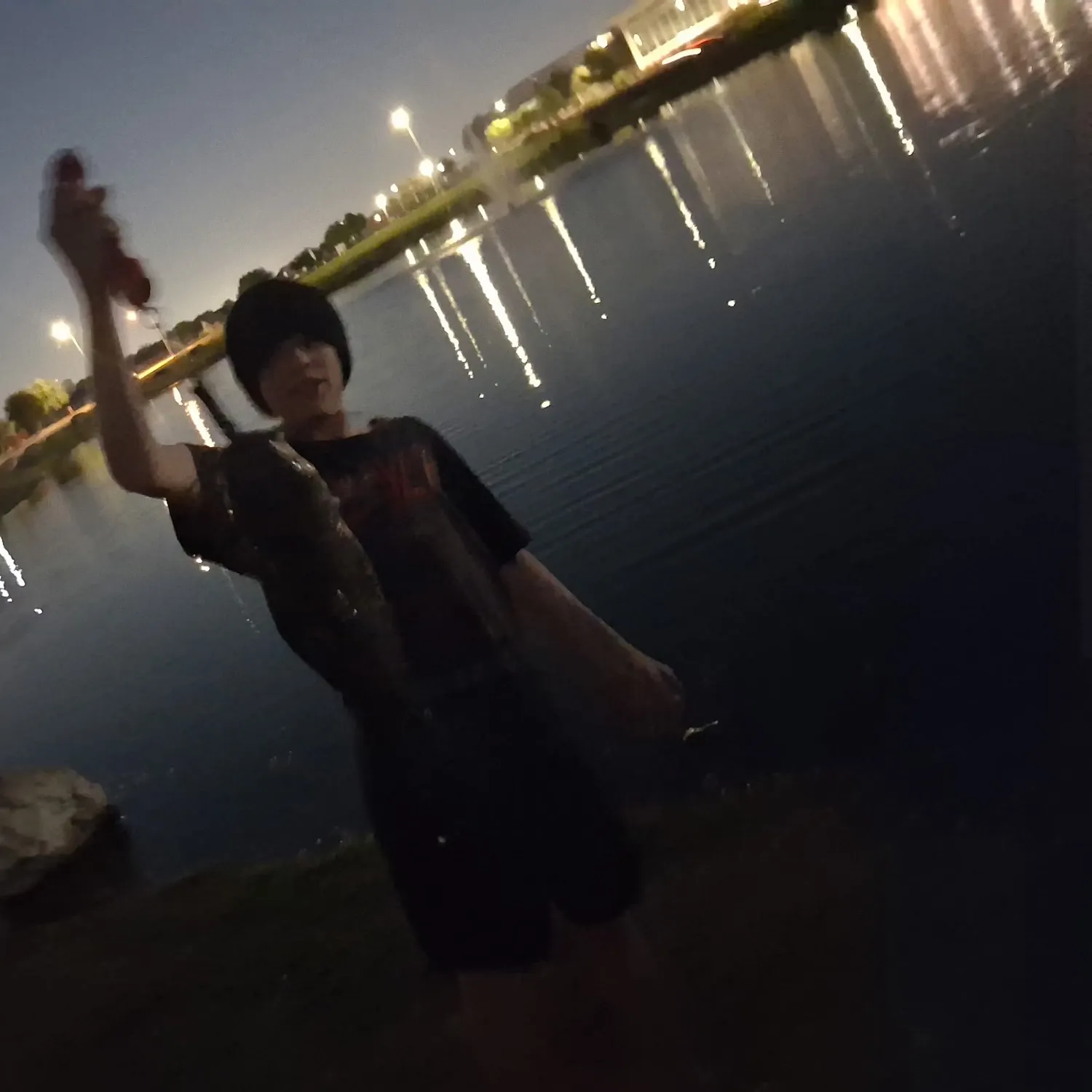 Channel catfish caught on Fishbrain