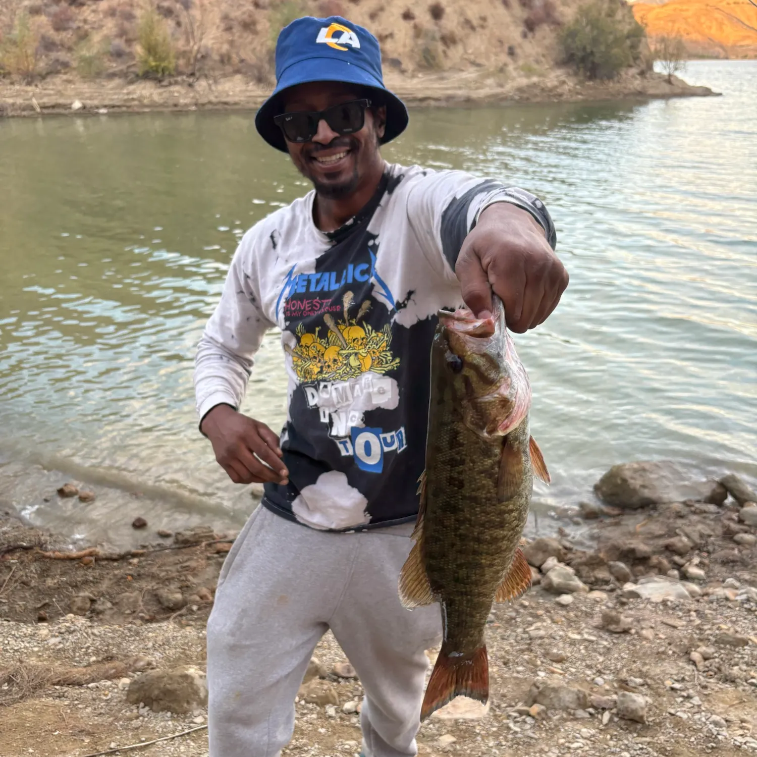 Smallmouth bass caught on Fishbrain