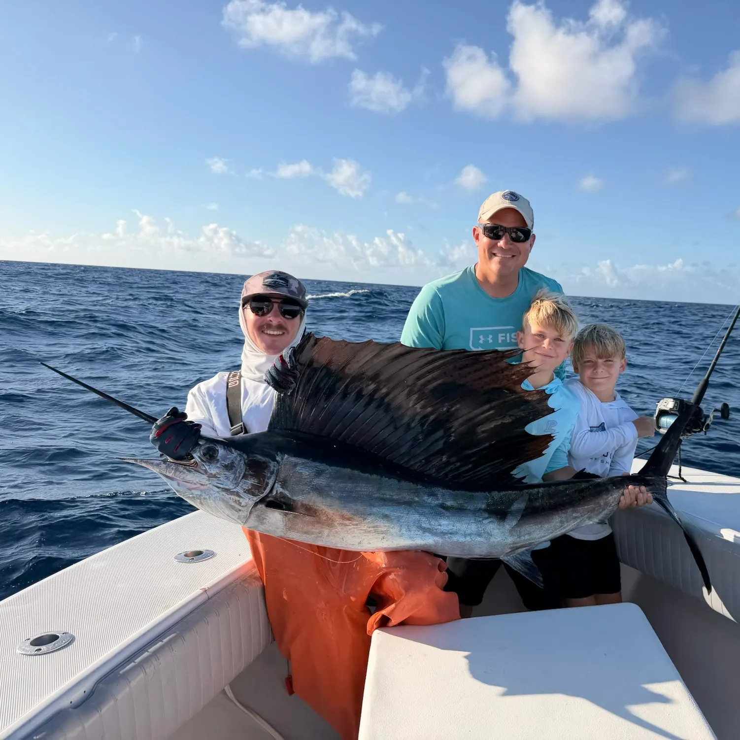 The most recent Atlantic sailfish catches on Fishbrain