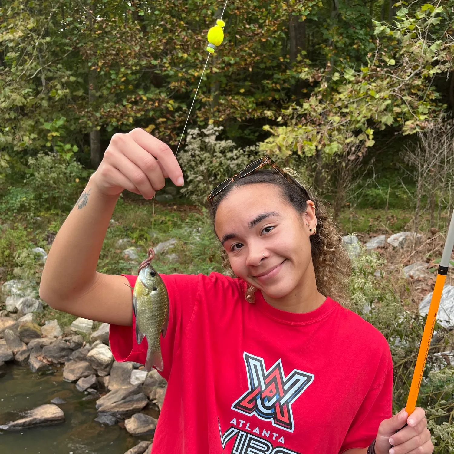 Bluegill caught on Fishbrain