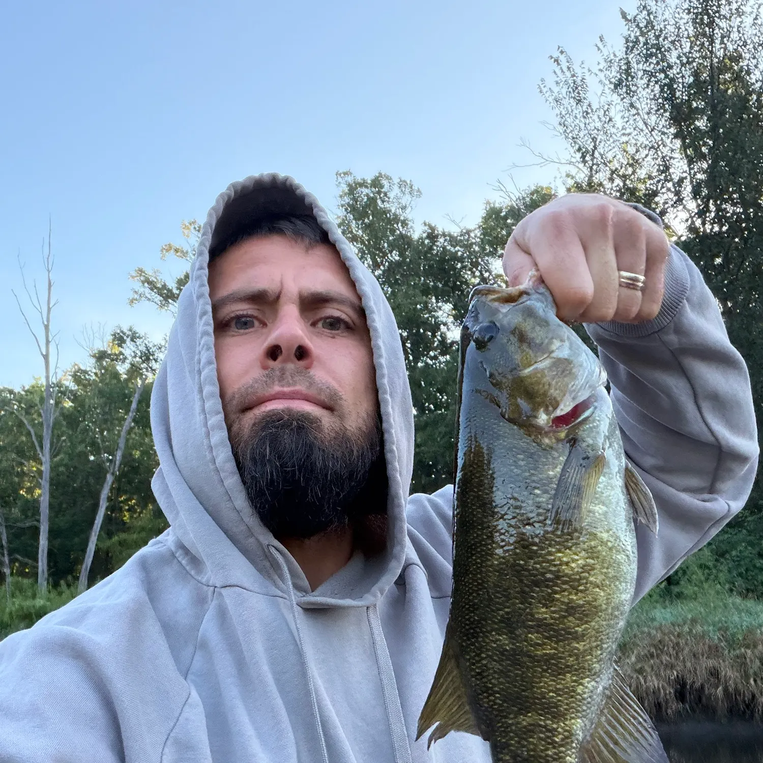 Smallmouth bass caught on Fishbrain