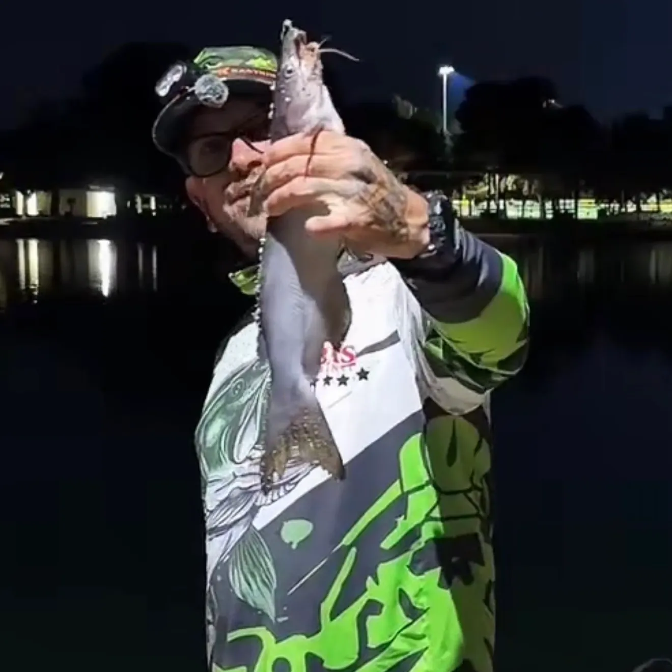 Channel catfish caught on Fishbrain