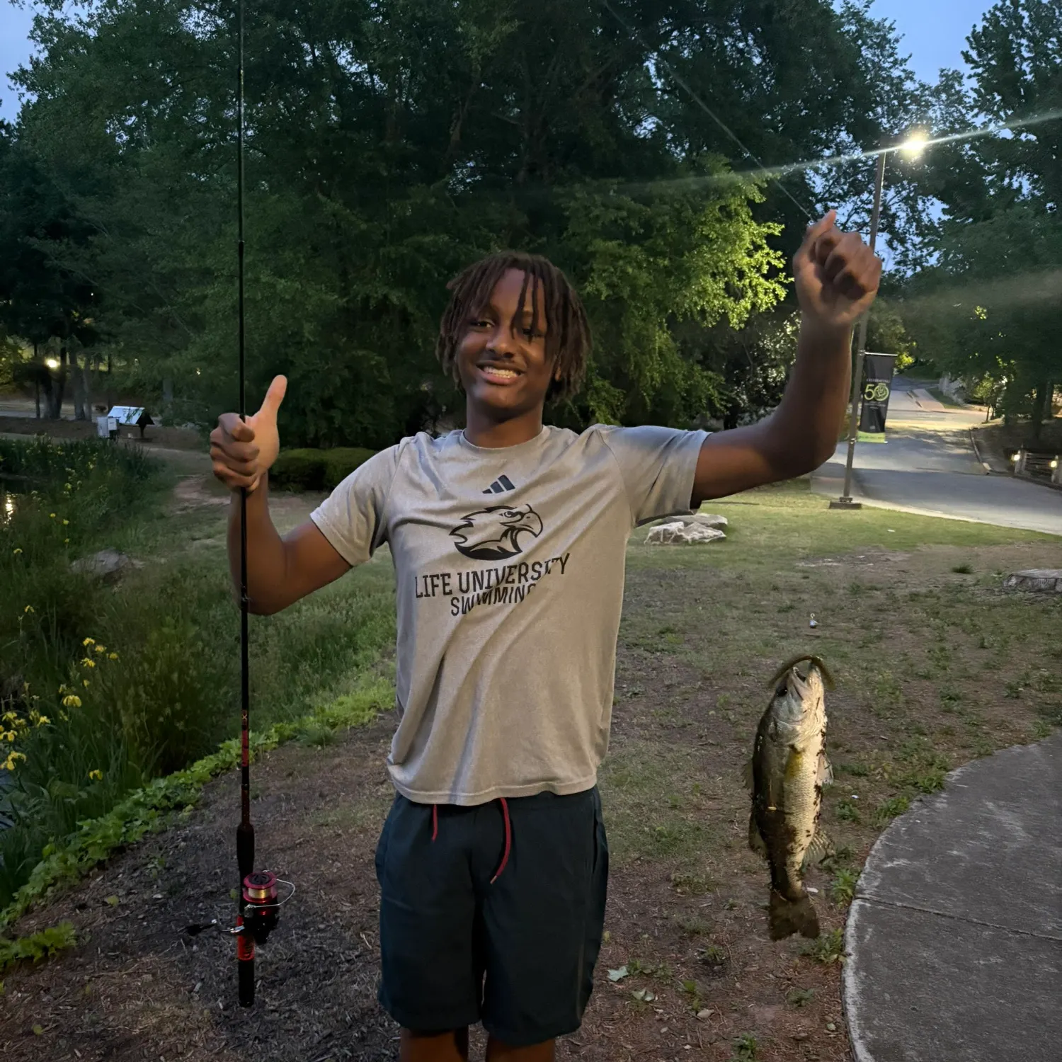 recently logged catches