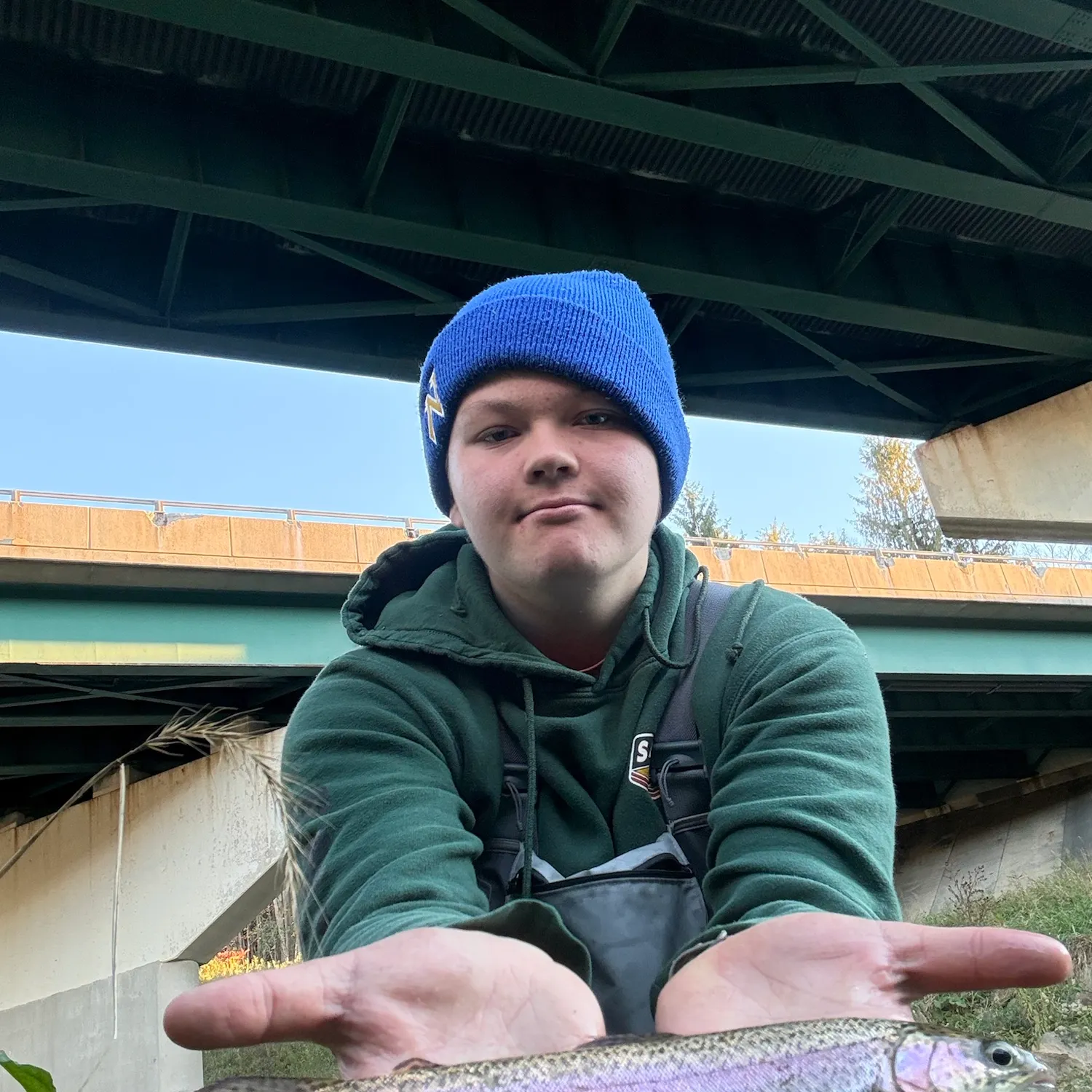 Rainbow trout caught on Fishbrain