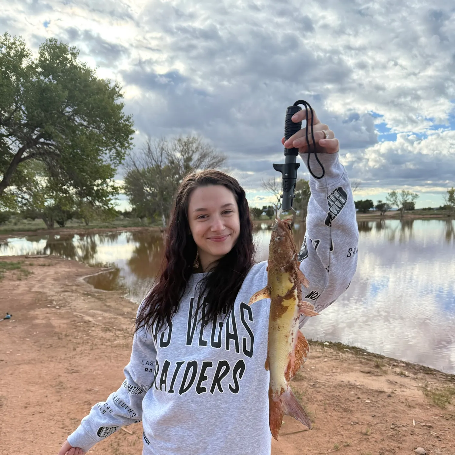 Channel catfish caught on Fishbrain