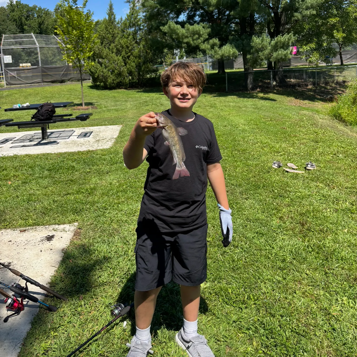 Channel catfish caught on Fishbrain