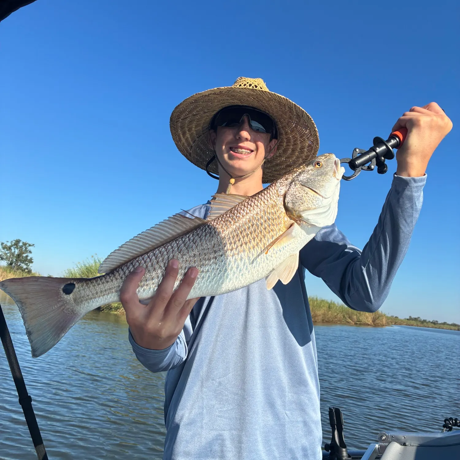 Red drum caught on Fishbrain