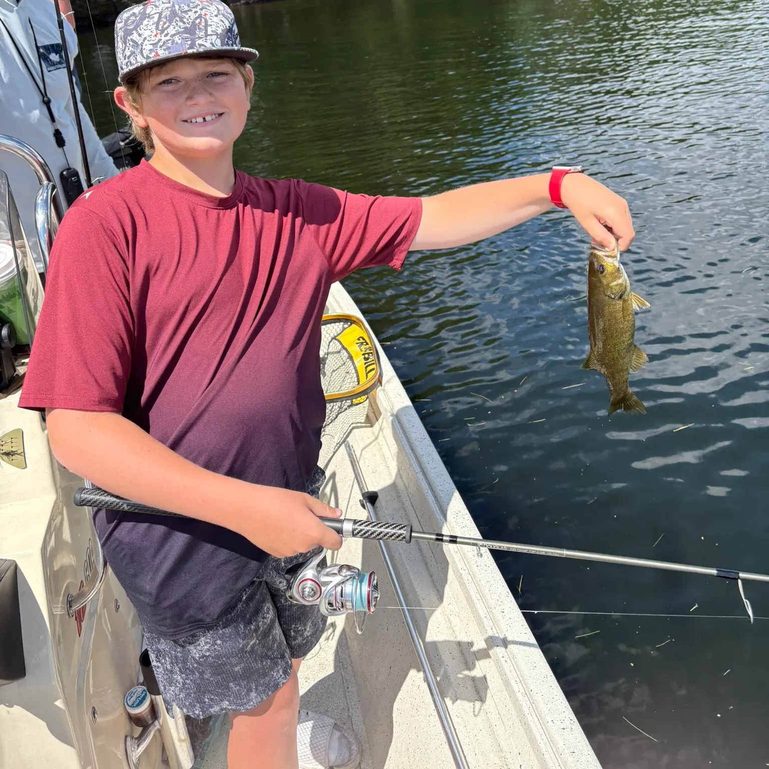 recently logged catches