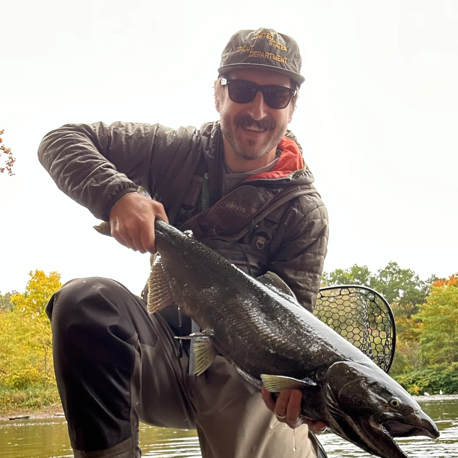 Chinook salmon caught on Fishbrain