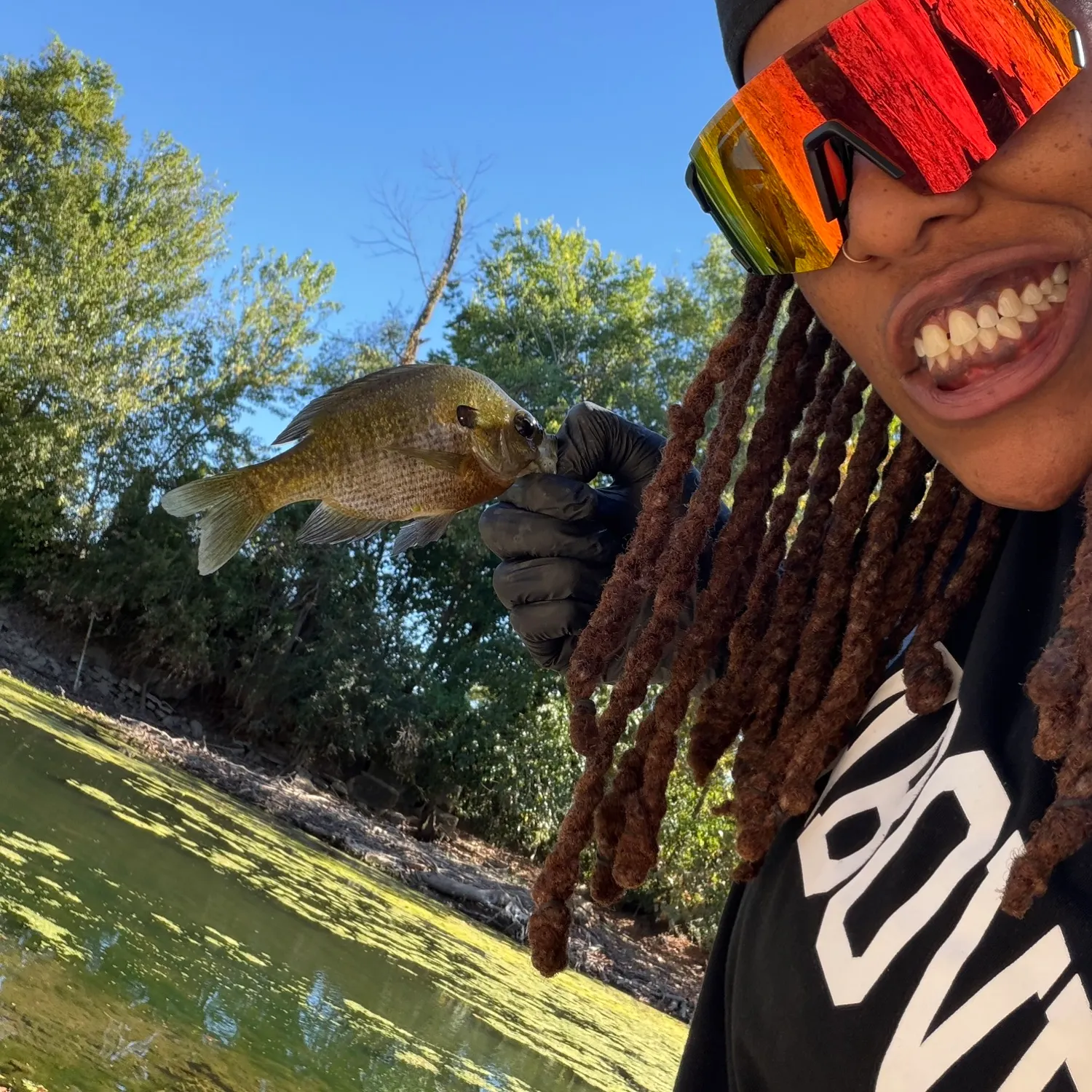 Bluegill caught on Fishbrain