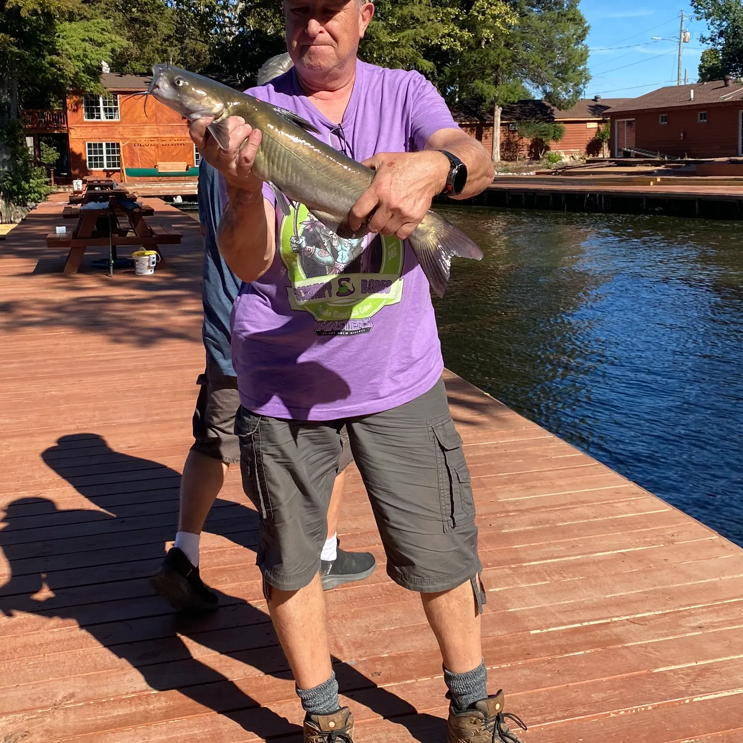 Channel catfish caught on Fishbrain