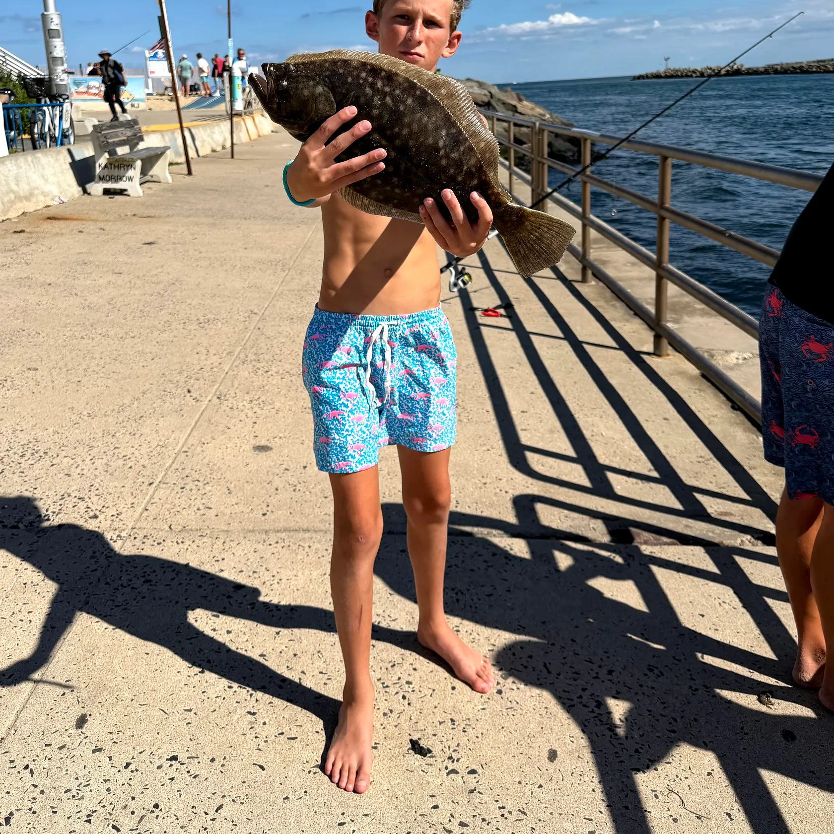 Summer flounder caught on Fishbrain