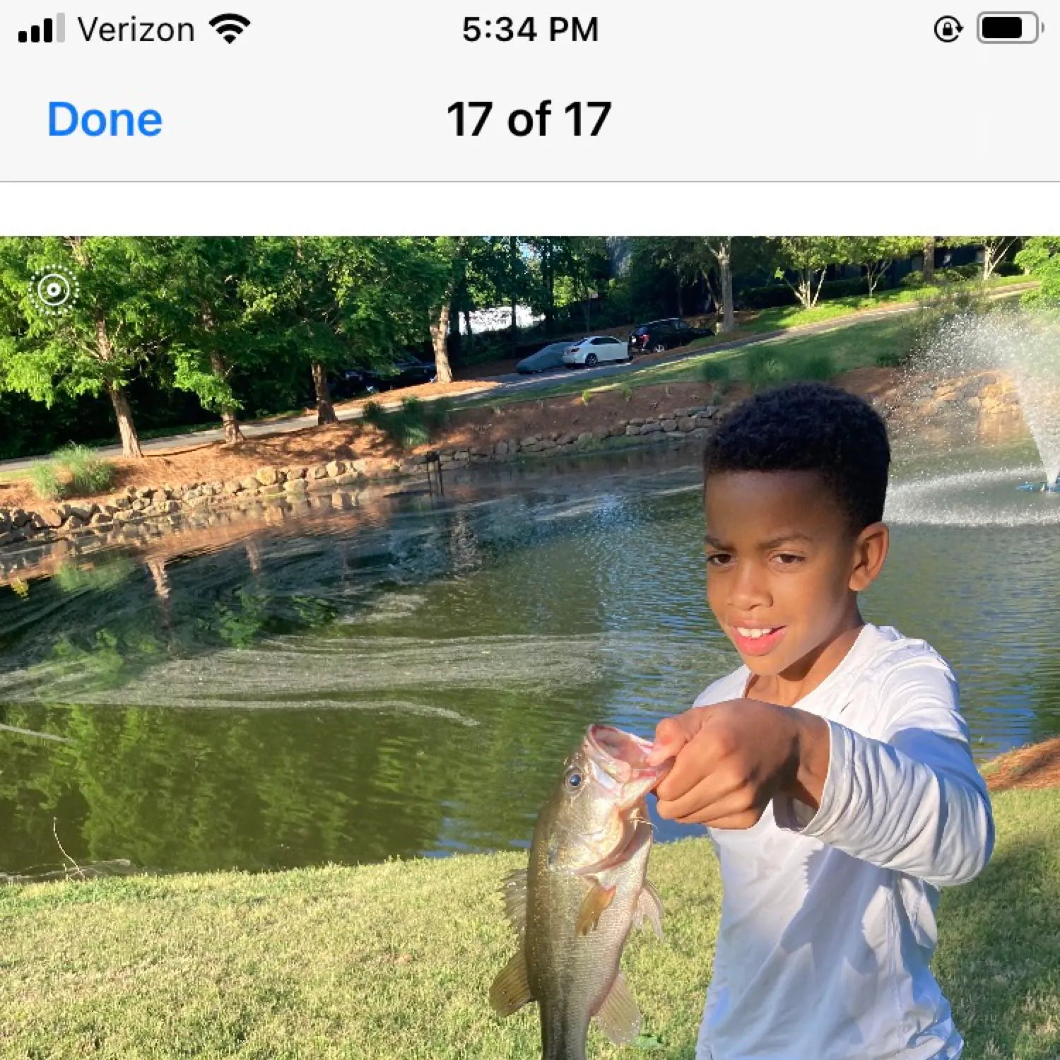 recently logged catches