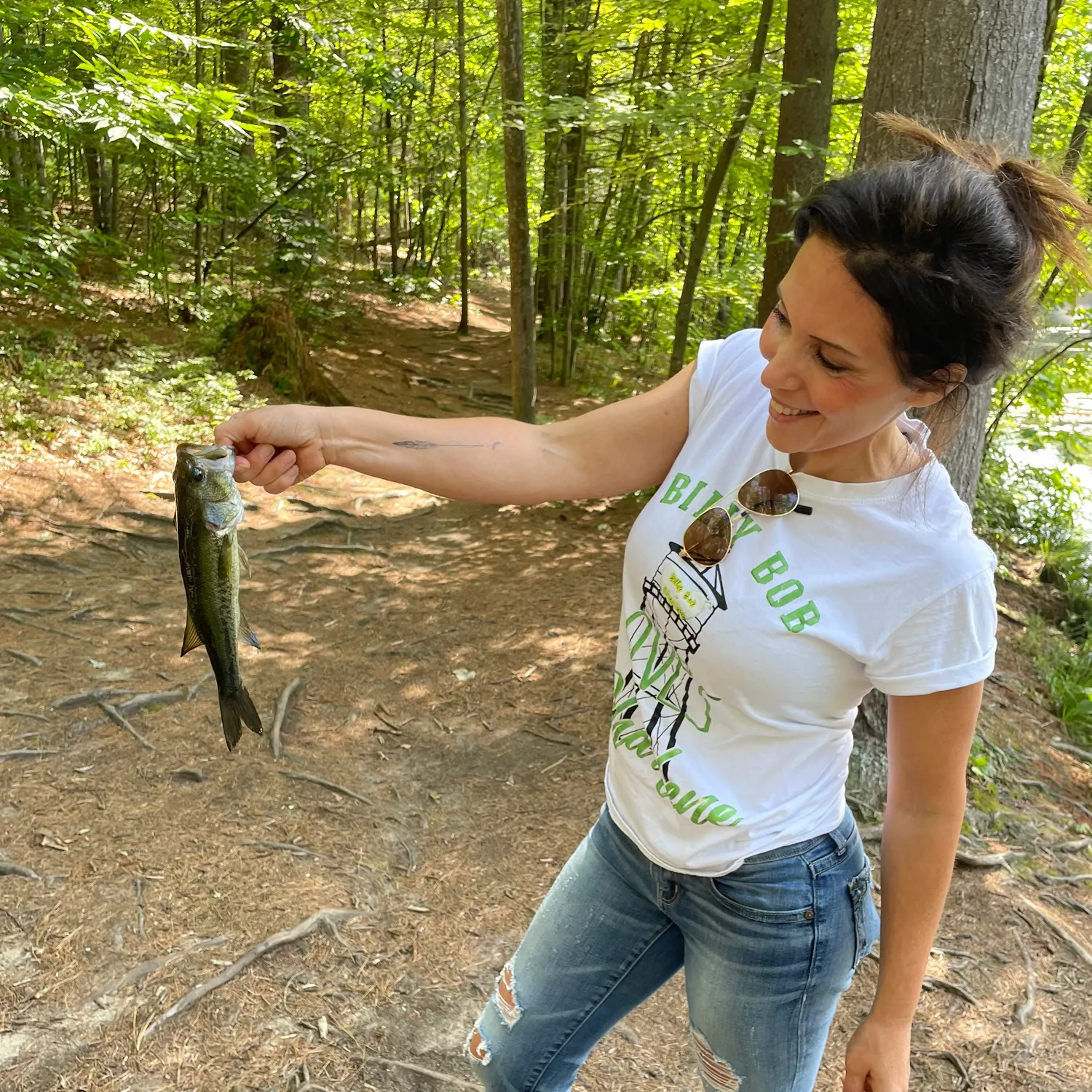 Smallmouth bass caught on Fishbrain