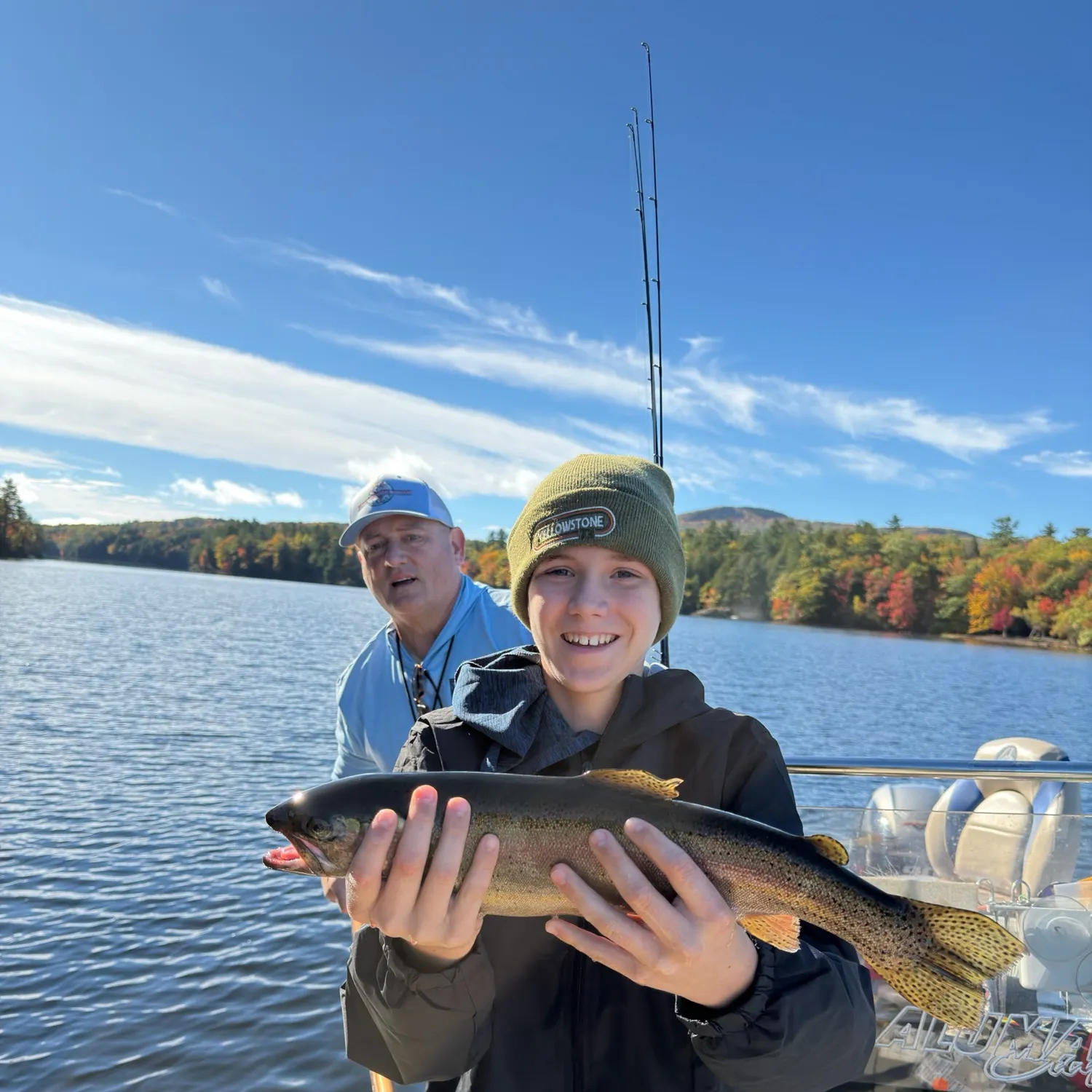 Rainbow trout caught on Fishbrain