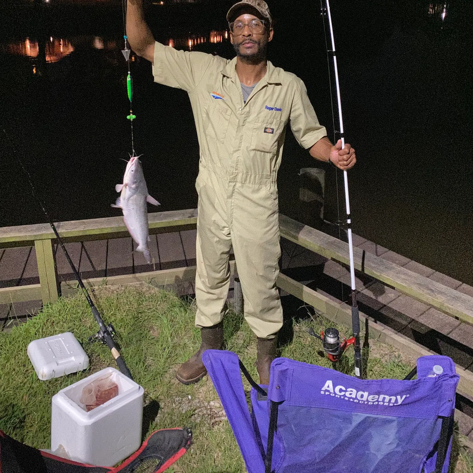 recently logged catches