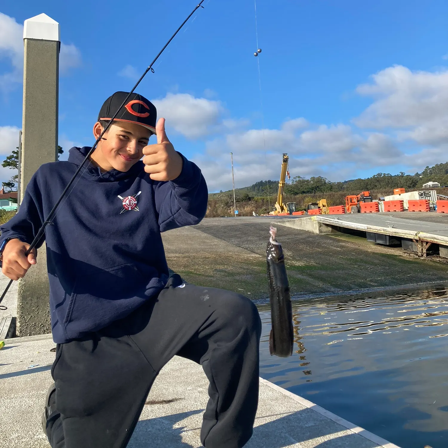 The most recent Monkeyface prickleback catches on Fishbrain