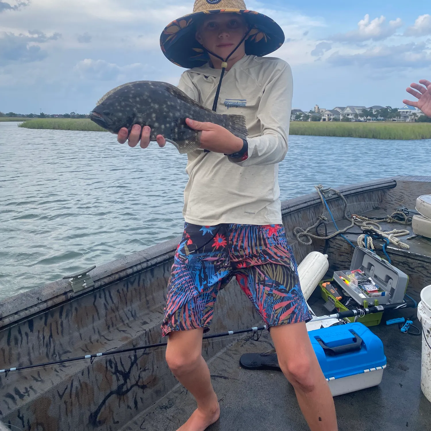The most recent Southern flounder catches on Fishbrain