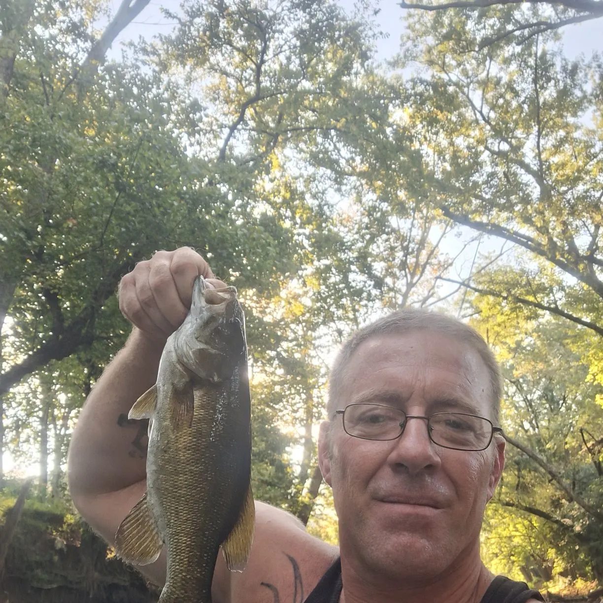 Smallmouth bass caught on Fishbrain