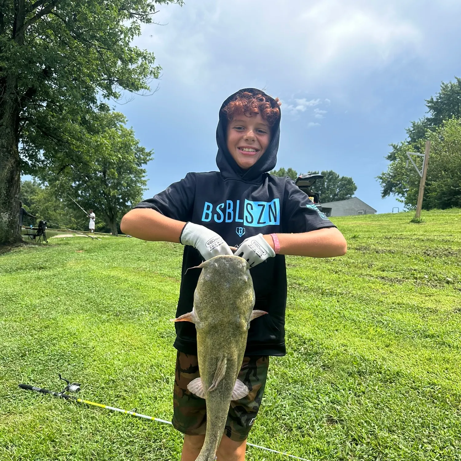 Flathead catfish caught on Fishbrain