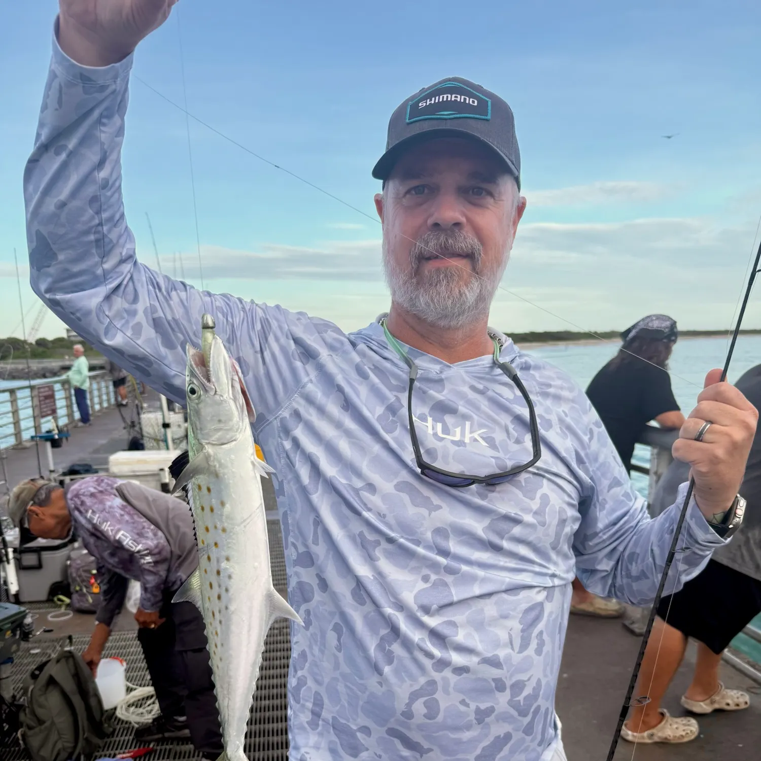 Spanish mackerel caught on Fishbrain