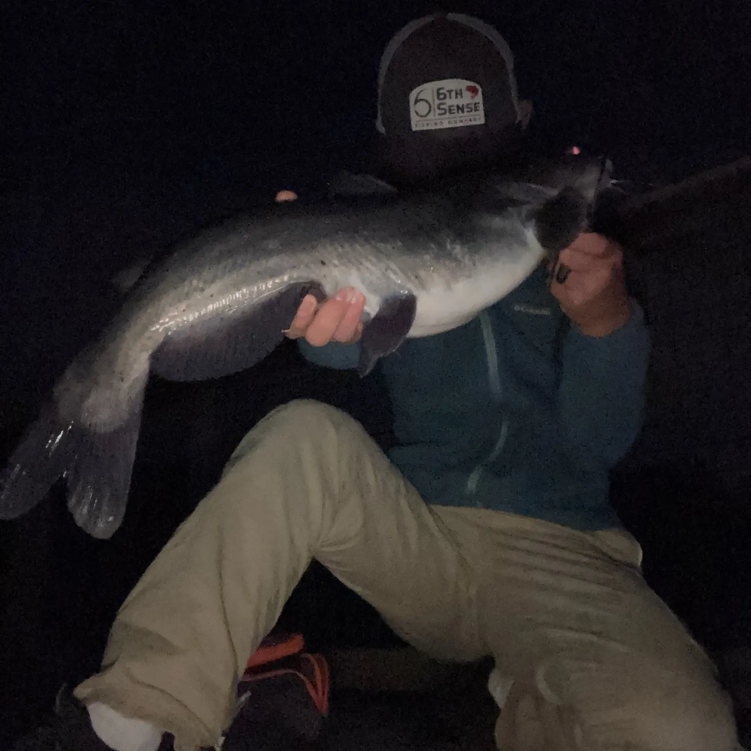 Channel catfish caught on Fishbrain