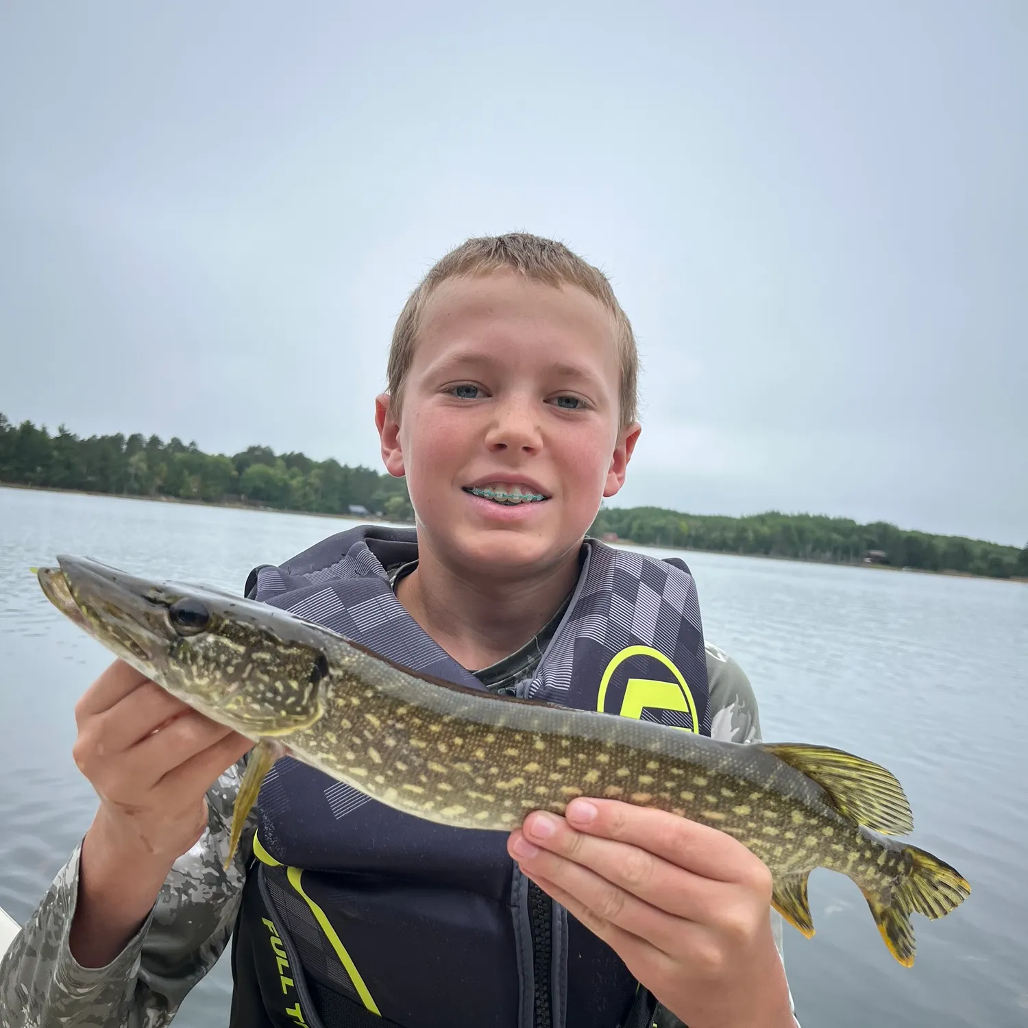 Northern pike caught on Fishbrain