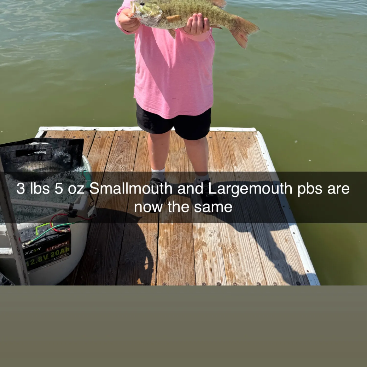 The most recent Smallmouth bass catches on Fishbrain