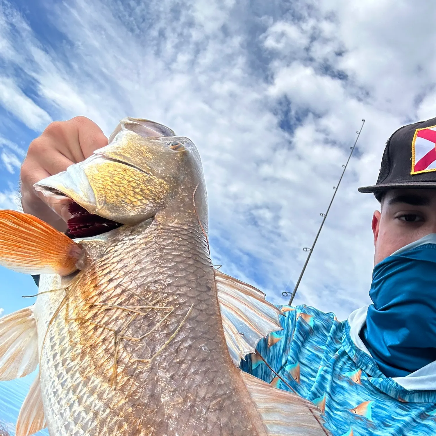Red drum caught on Fishbrain