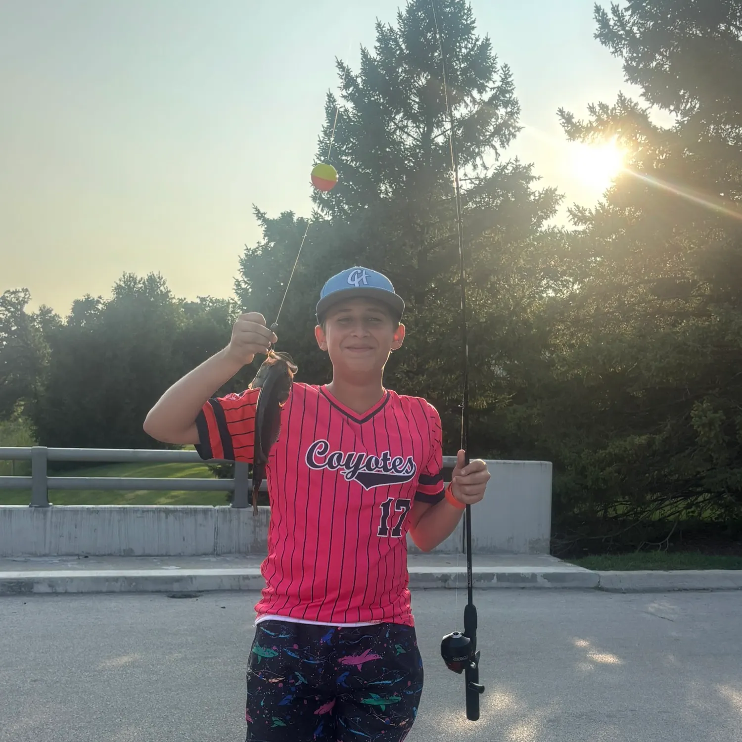 recently logged catches