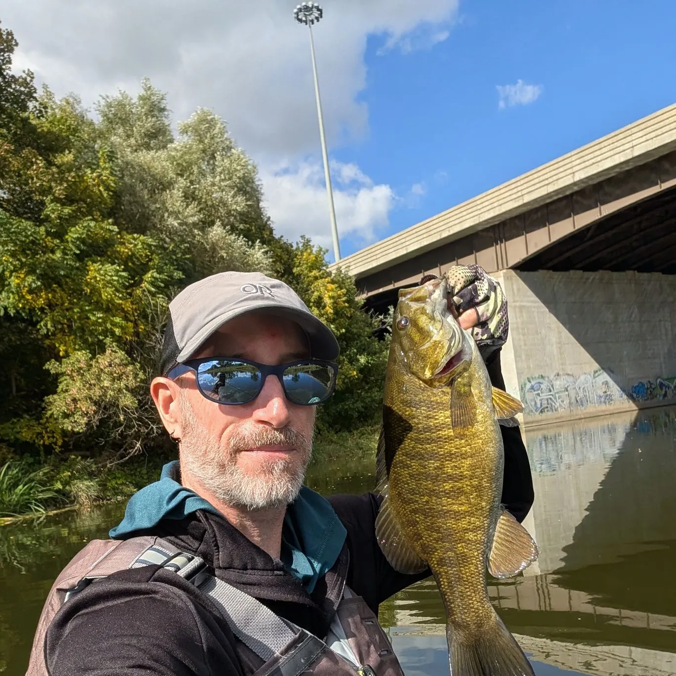 Smallmouth bass caught on Fishbrain