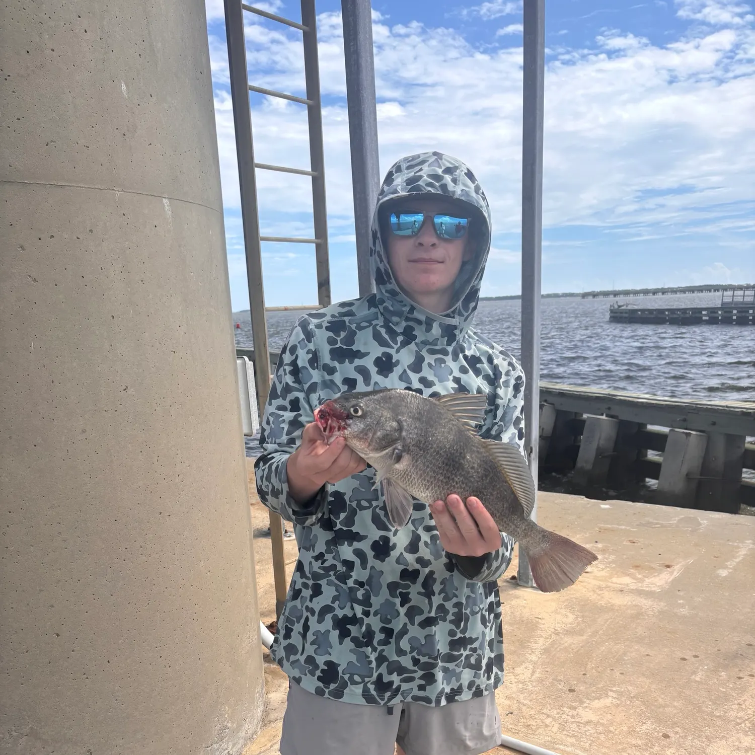 Black drum caught on Fishbrain