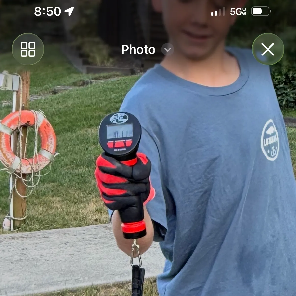 Channel catfish caught on Fishbrain