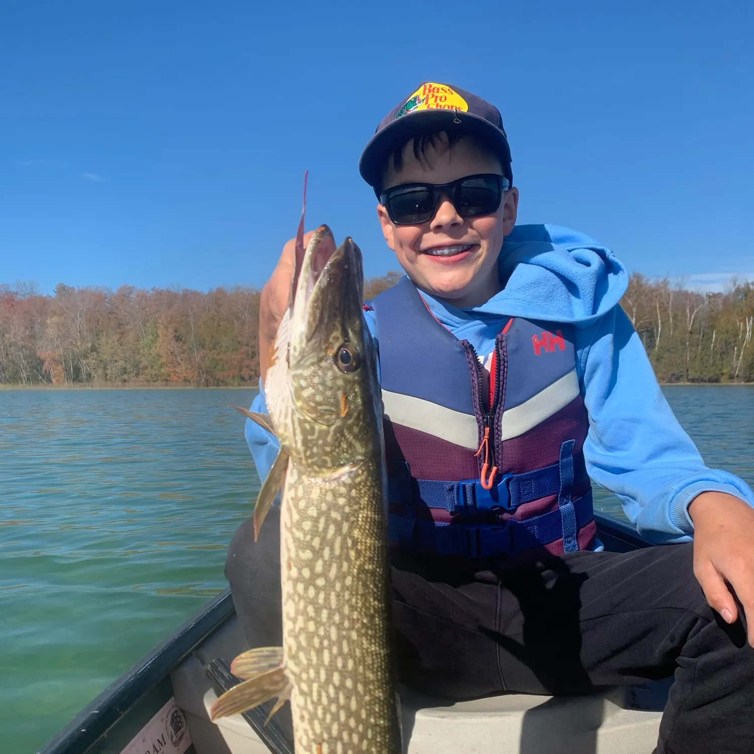 Northern pike caught on Fishbrain