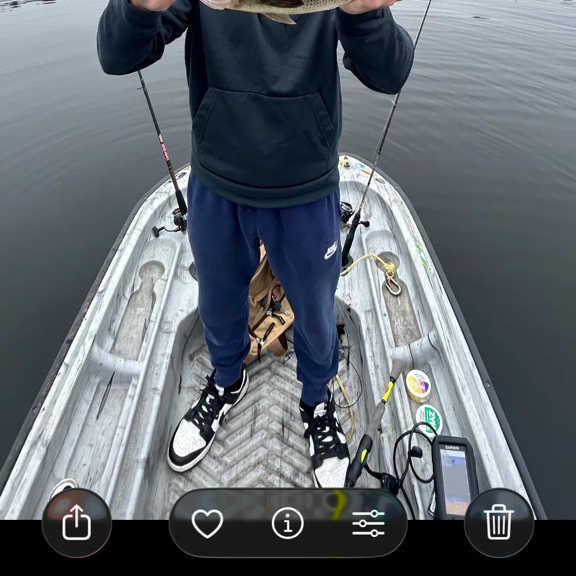 recently logged catches