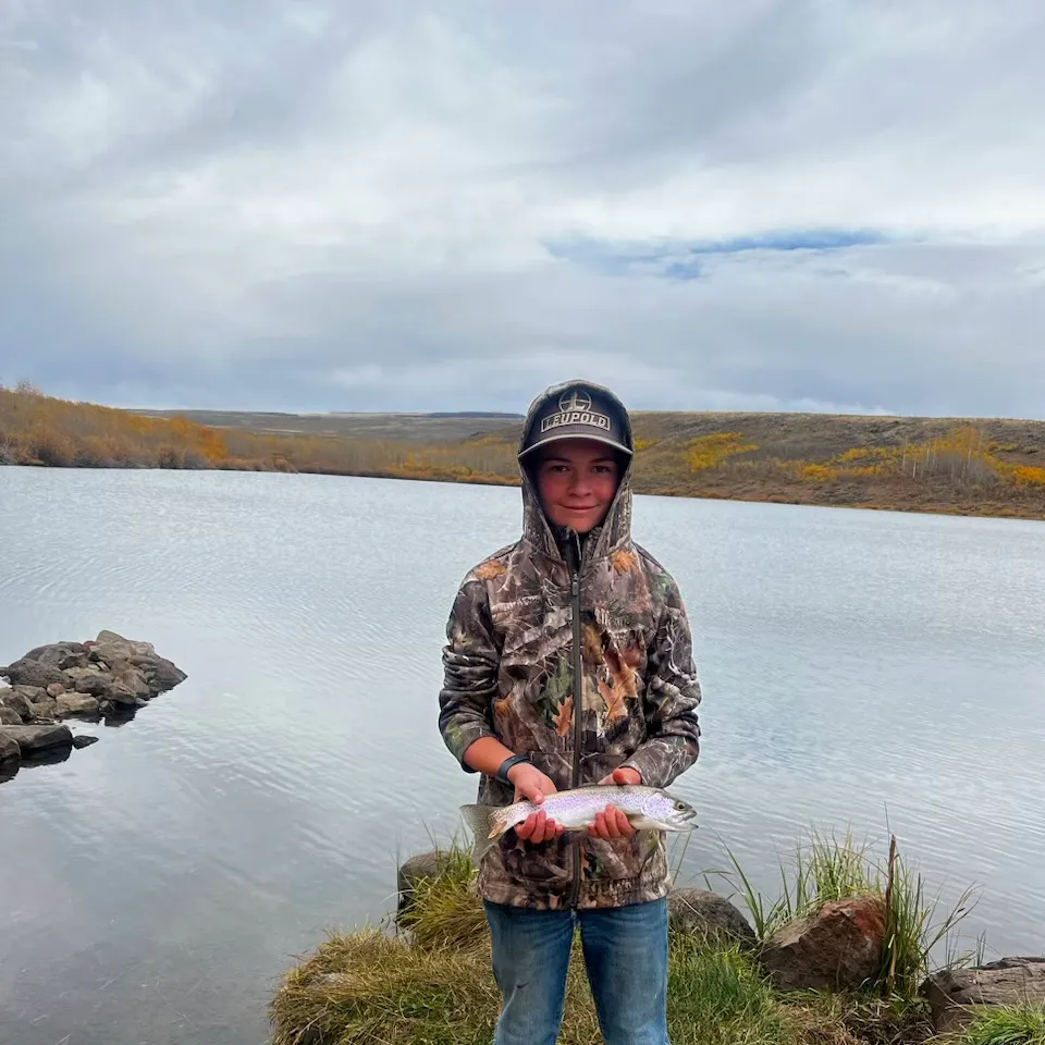 Rainbow trout caught on Fishbrain
