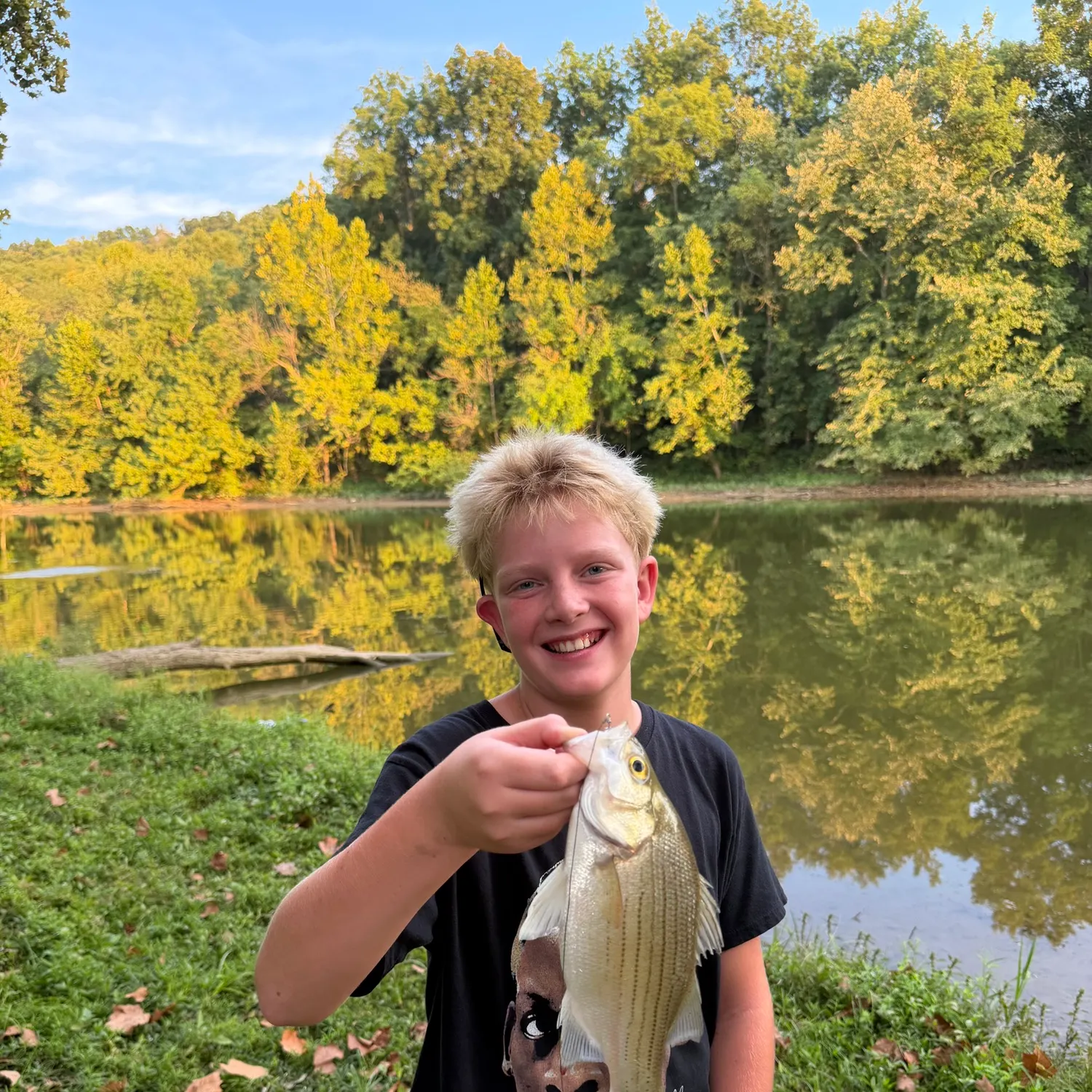 Striped bass caught on Fishbrain