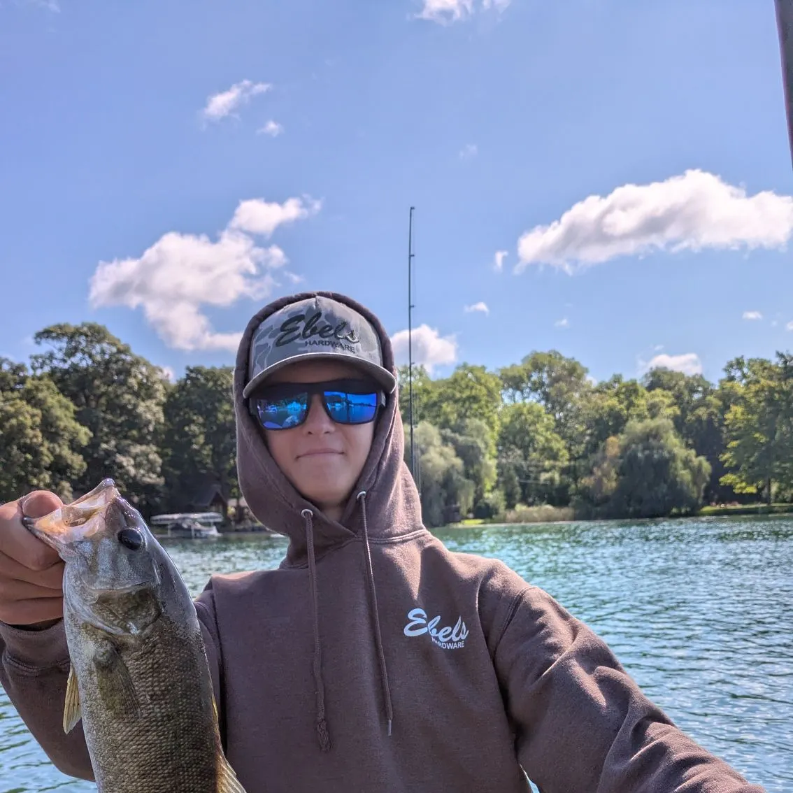 Smallmouth bass caught on Fishbrain