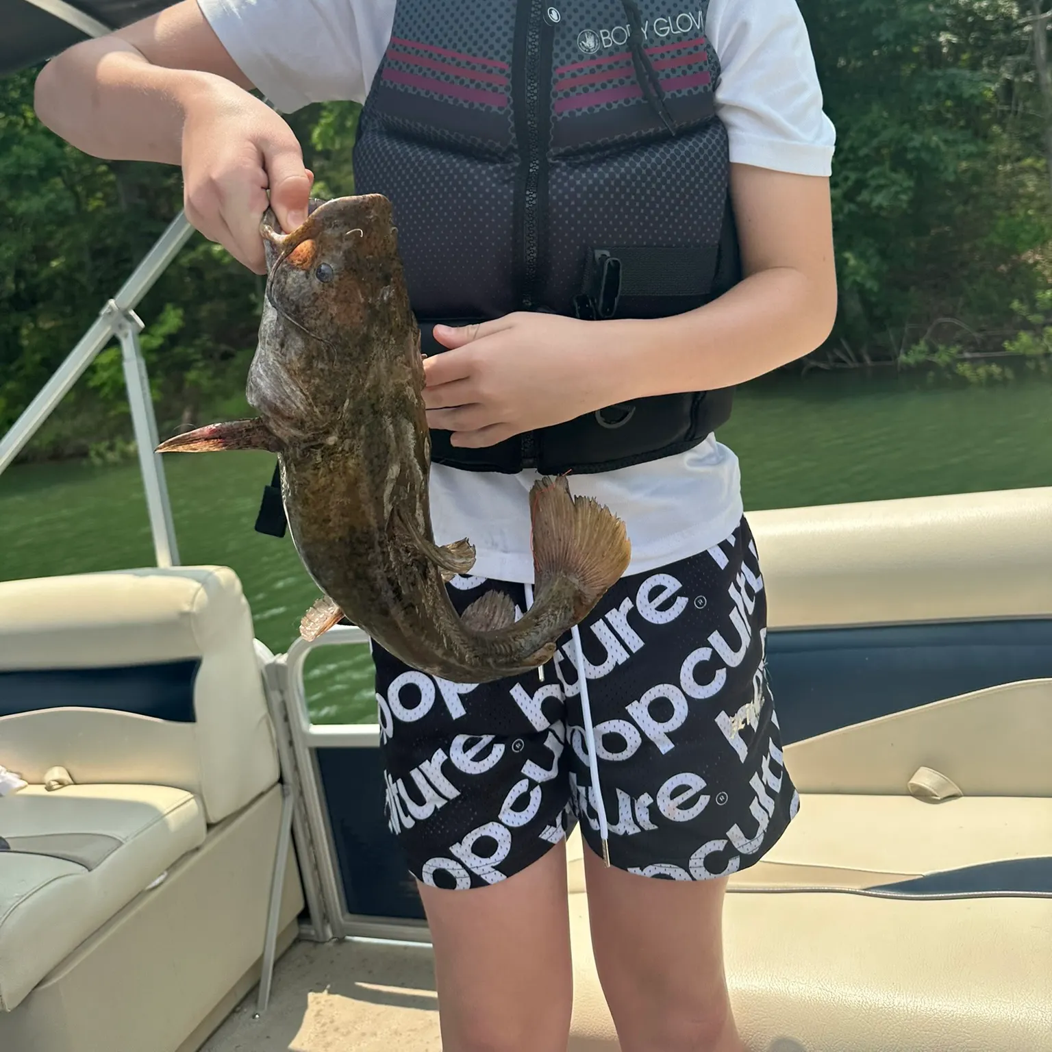 The most recent Flathead catfish catches on Fishbrain