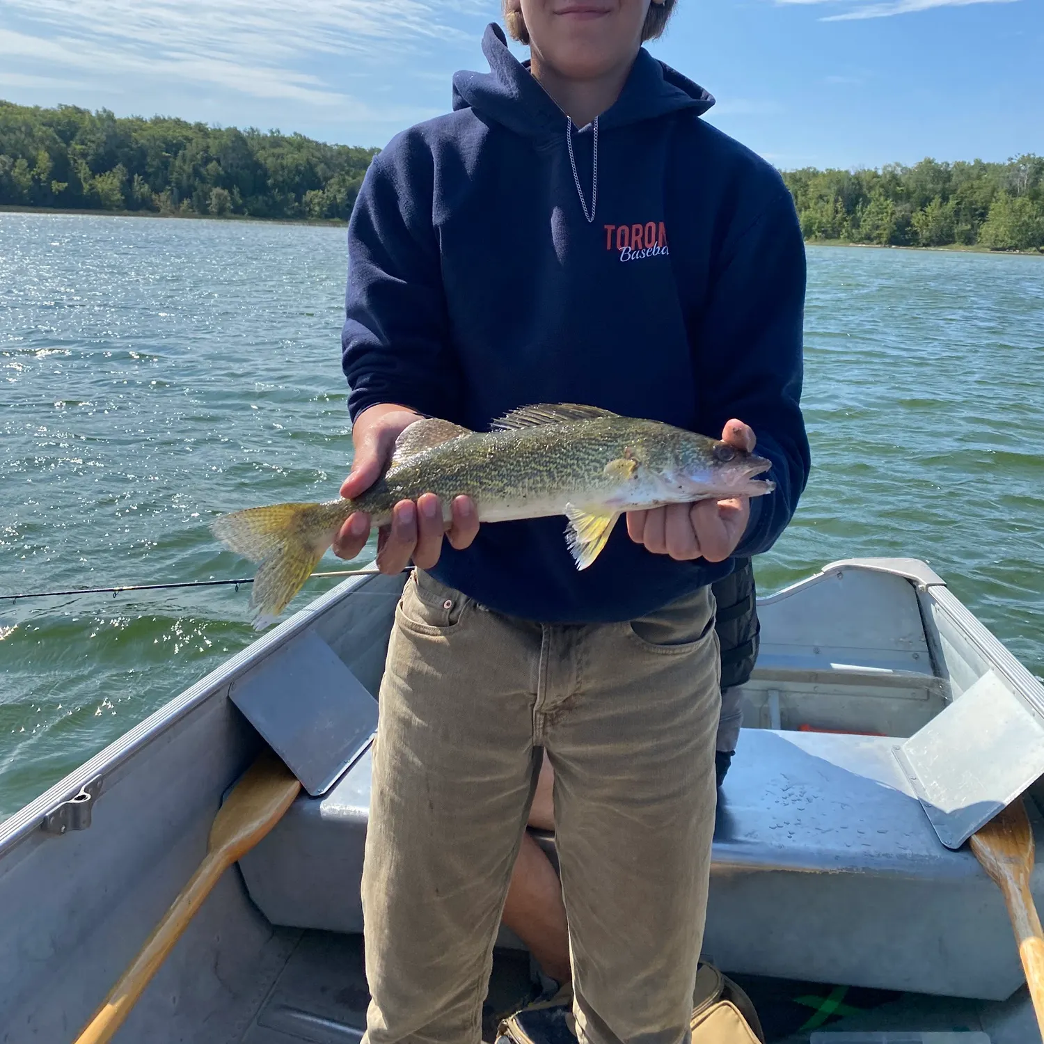 Walleye caught on Fishbrain