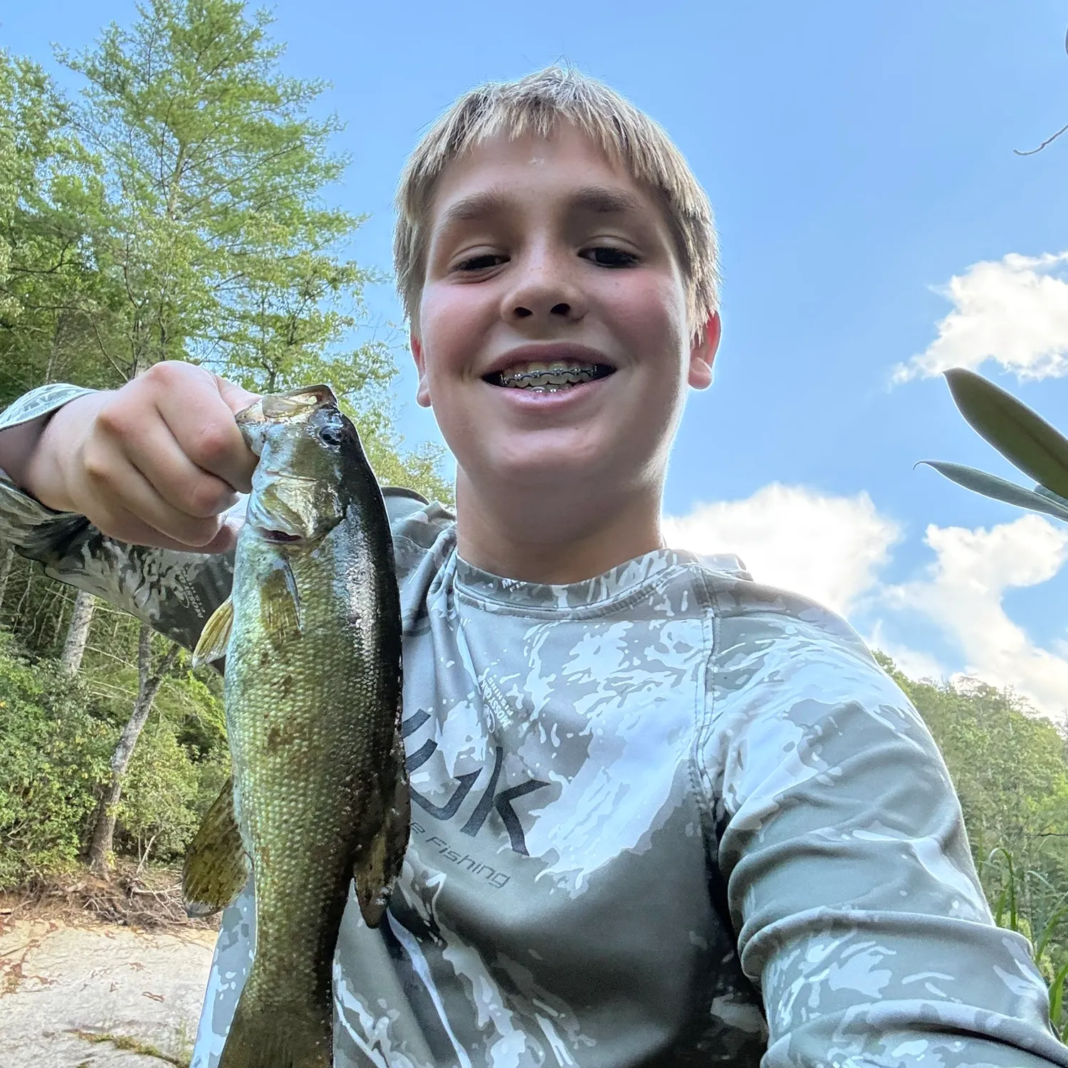 Smallmouth bass caught on Fishbrain