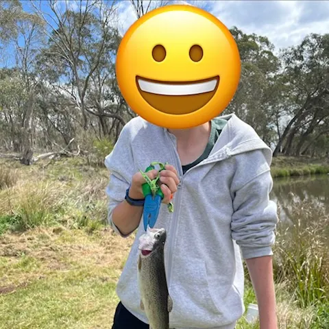 Rainbow trout caught on Fishbrain