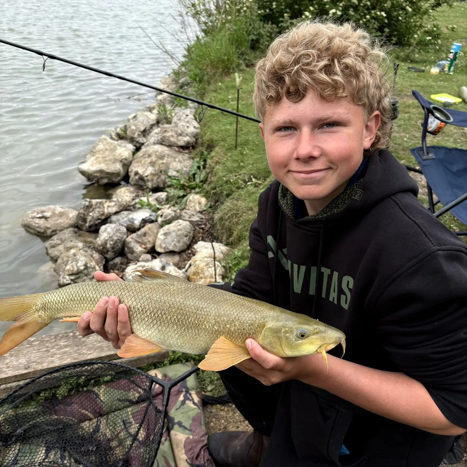 The most recent Common barbel catches on Fishbrain