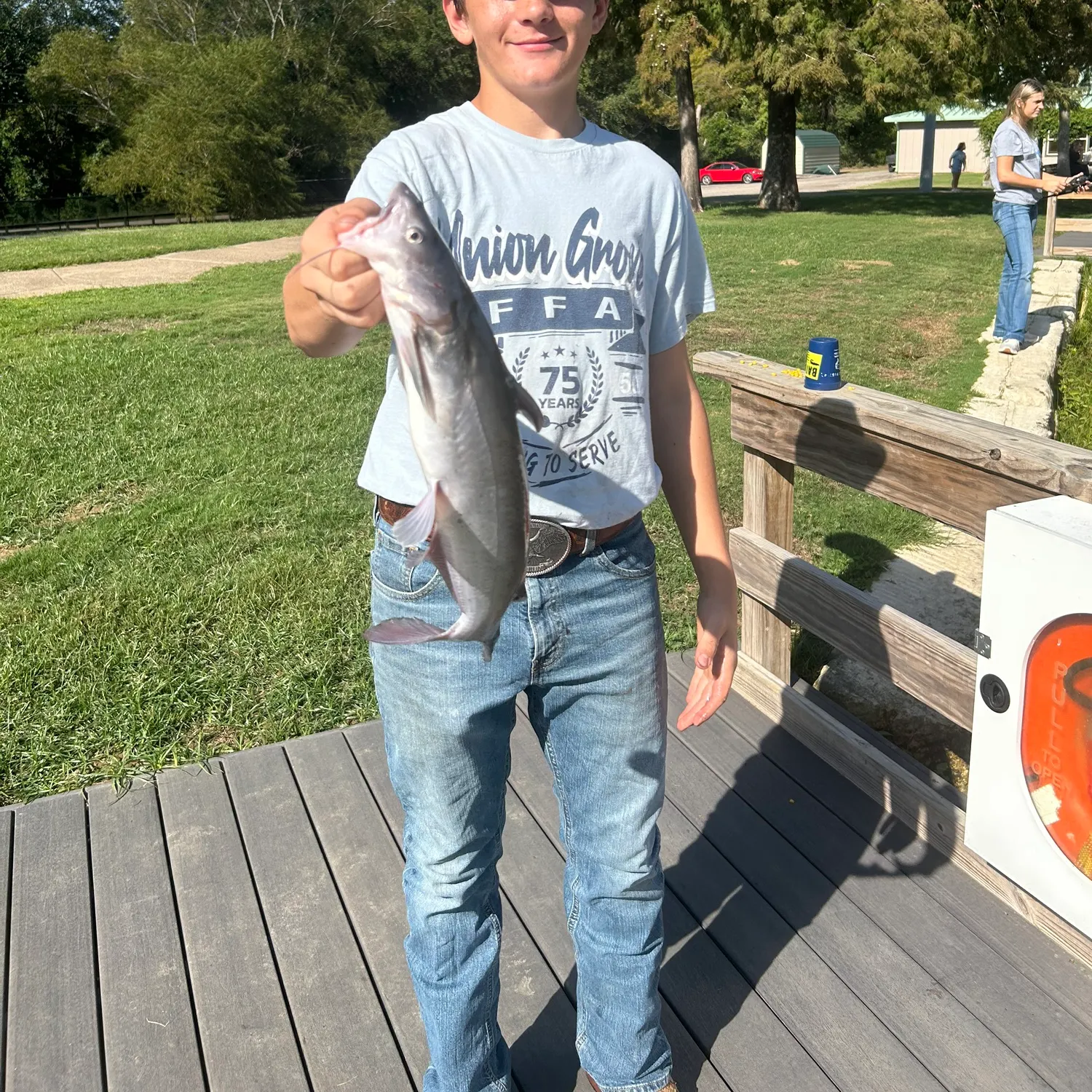 Channel catfish caught on Fishbrain