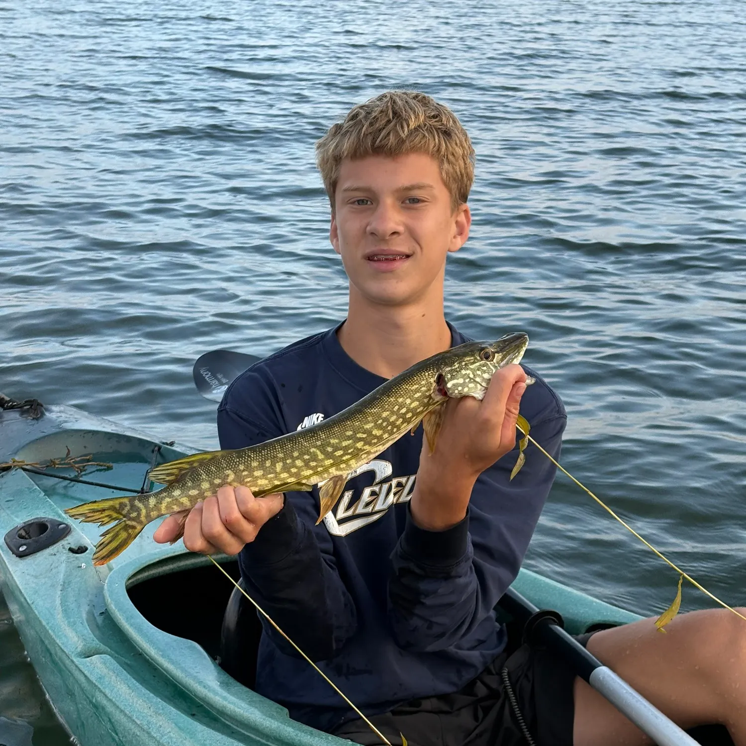 Northern pike caught on Fishbrain