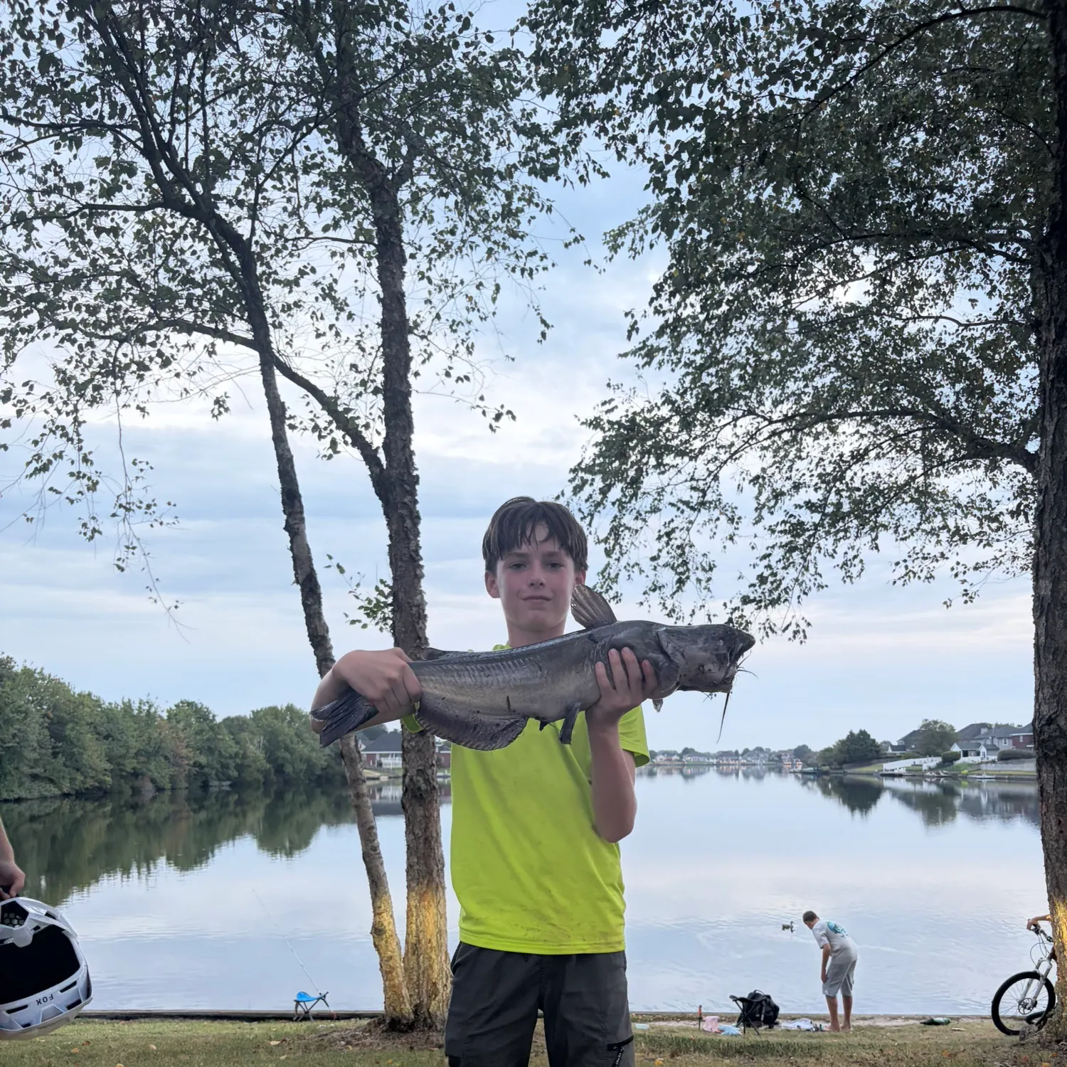 Channel catfish caught on Fishbrain