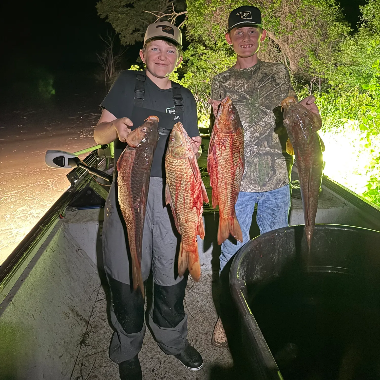 recently logged catches